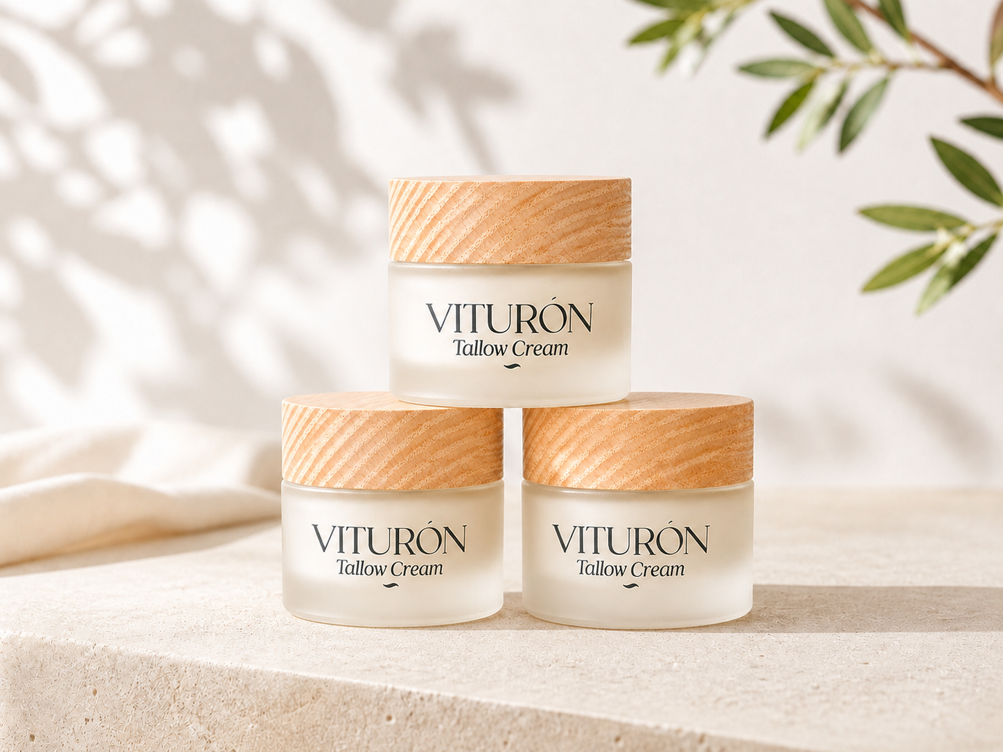 -25% TALLOW CREAM NUTRITIVA INTENSIVA FACIAL . 50 ml . 3 Unidades -25% dto